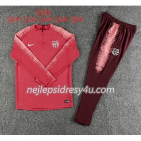 FC Barcelona Dětské Tréninkový Mikina Soupravy Růžová 2018/19